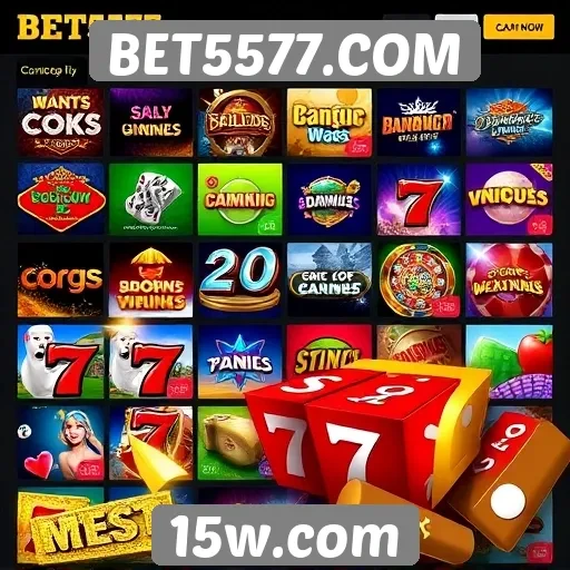 Visão geral dos jogos de cassino disponíveis na plataforma